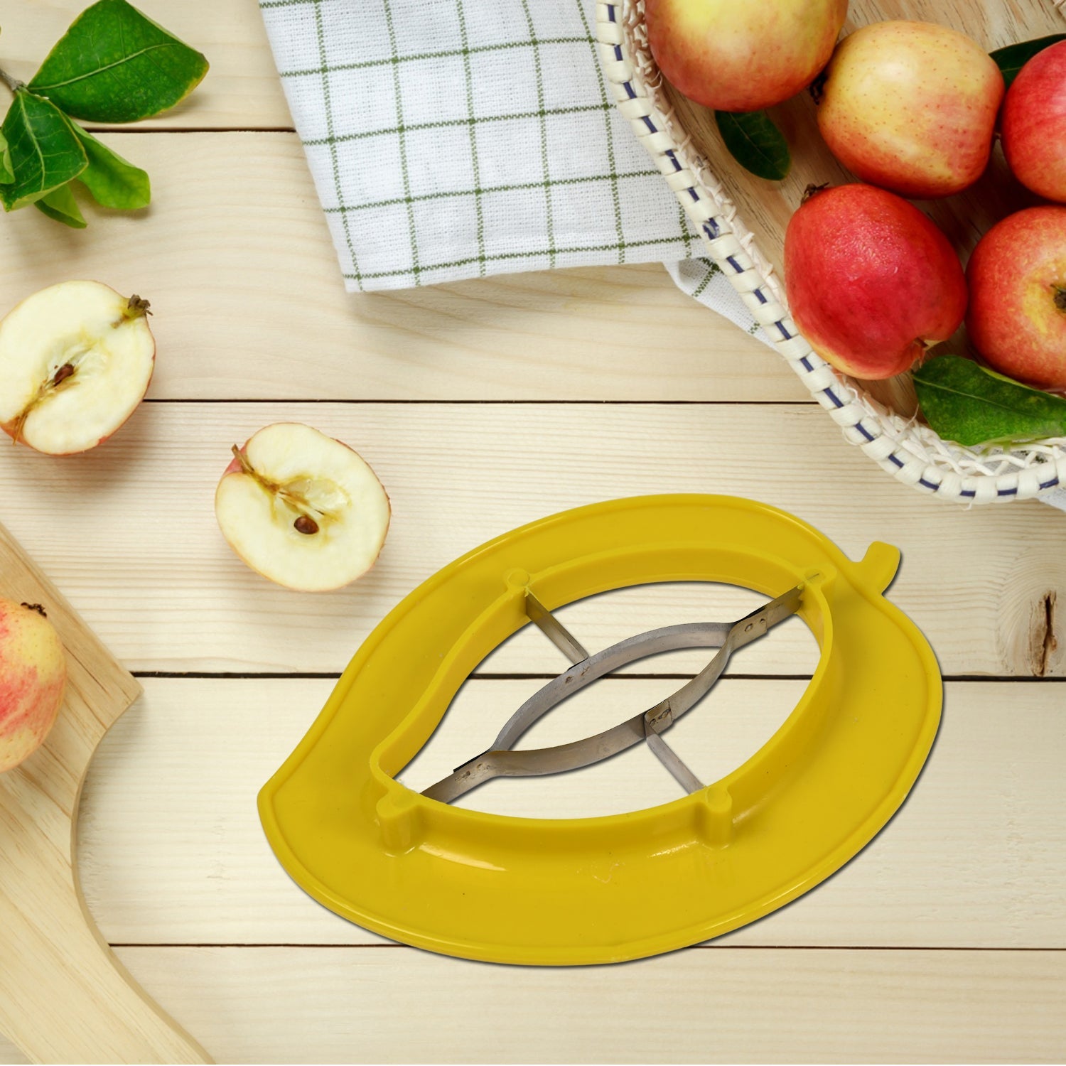 2356 Mango Cutter Slicer Machine Tool Cutter With Sharp Blades Cutter Non Slip Handle ( 1pc ) DeoDap 2356 Mango Cutter Slicer Machine Tool Cutter With Sharp Blades Cutter Non Slip Handle ( 1pc ) DeoDap